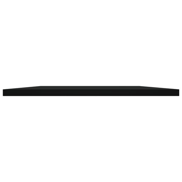 Schwarze Bücherregal Bretter, 80x40 cm, 8er-Set