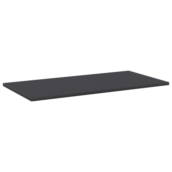 Bücherregal Bretter Grau 80x40 cm, 4er Set