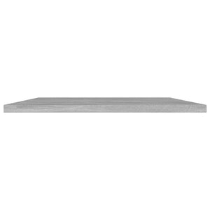 Betongraue Bücherregal-Bretter, 80 cm, 8er-Set