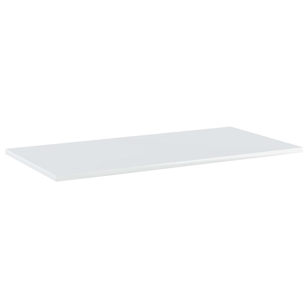 Hochglanz Bücherregal Bretter, 80x40 cm, 4er Set