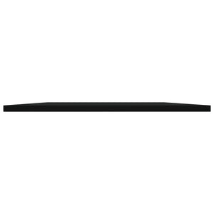 Bücherregal Bretter Schwarz 80x50 cm, 4er Set