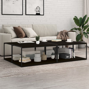 Bücherregal Bretter Schwarz 80x50 cm, 8er Set