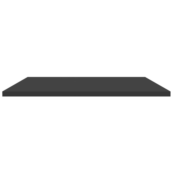 Bücherregal Bretter Grau 80x50 cm, 4er Set