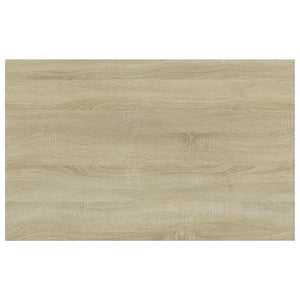Sonoma Eiche Bücherregal Bretter 80x50cm, 8er Set