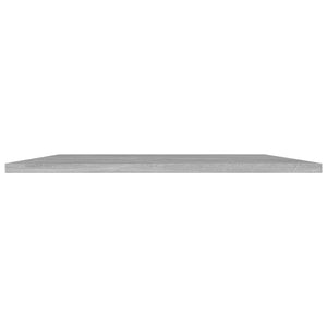 Betongraue Bücherregal Bretter 80x50 cm, 4er-Set