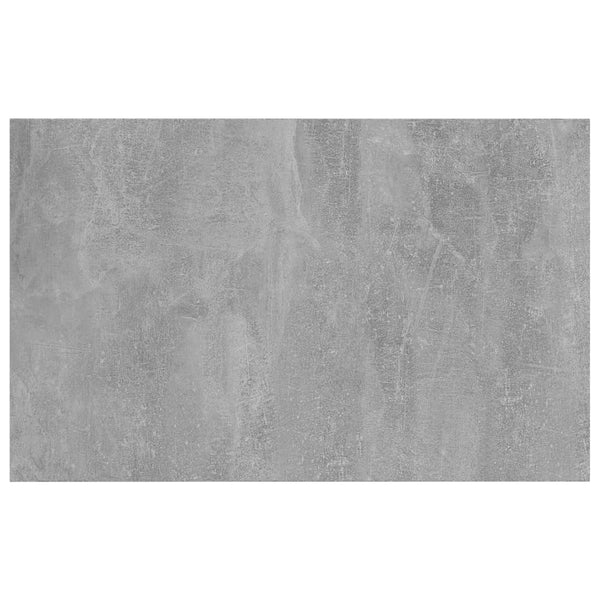 Betongraue Bücherregal Bretter 80x50 cm, 4er-Set