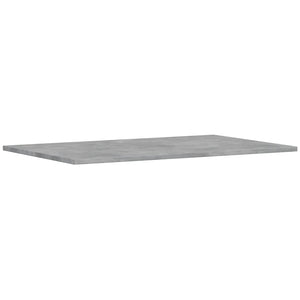 Betongraue Bücherregal-Bretter, 8er-Set