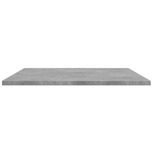 Betongraue Bücherregal-Bretter, 8er-Set
