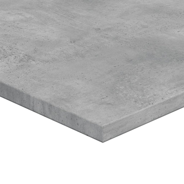 Betongraue Bücherregal-Bretter, 8er-Set