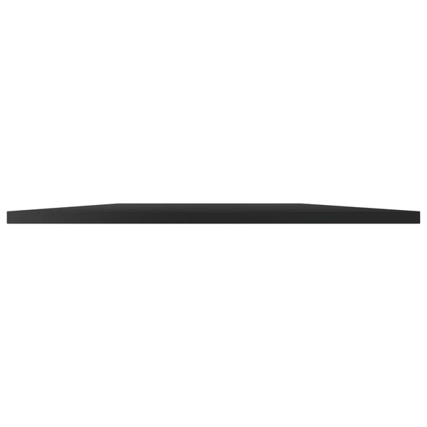 Regalbretter Schwarz Hochglanz 80x50cm, 8er-Set