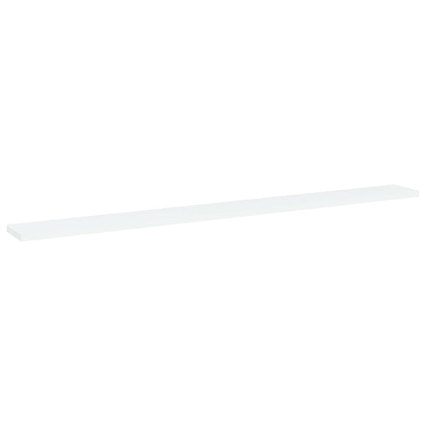 Weiße Bücherregal-Bretter, 4er Set