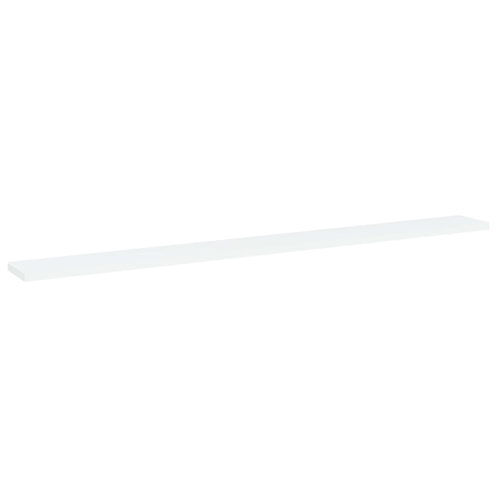 Weiße Bücherregal Bretter, 100 cm, 8er-Set