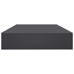 Bücherregal Bretter Grau, 4er Set
