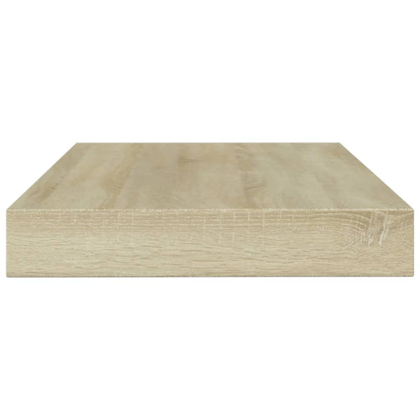 Bücherregal Bretter Sonoma Eiche 100x10 cm, 4er-Set
