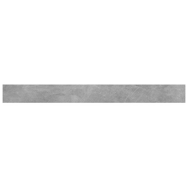 Betongraue Bücherregal Bretter, 4er Set