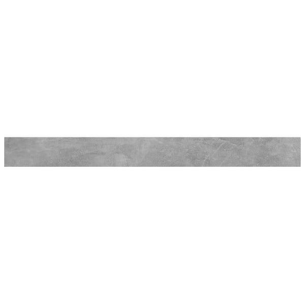 Bücherregal Bretter Betongrau, 8er-Set