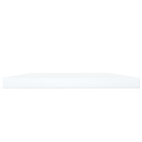 Bücherregal Bretter Weiß 100x20cm 4er Set