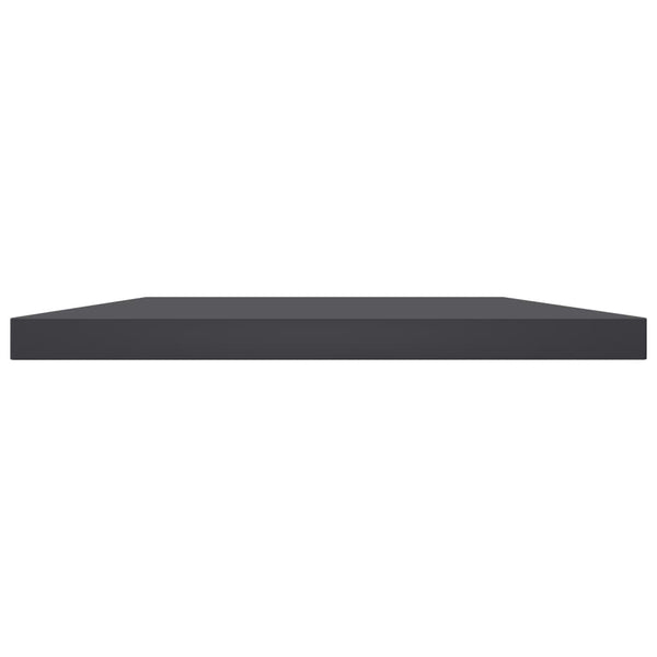 Bücherregal Bretter Grau 100x20 cm, 4er Set