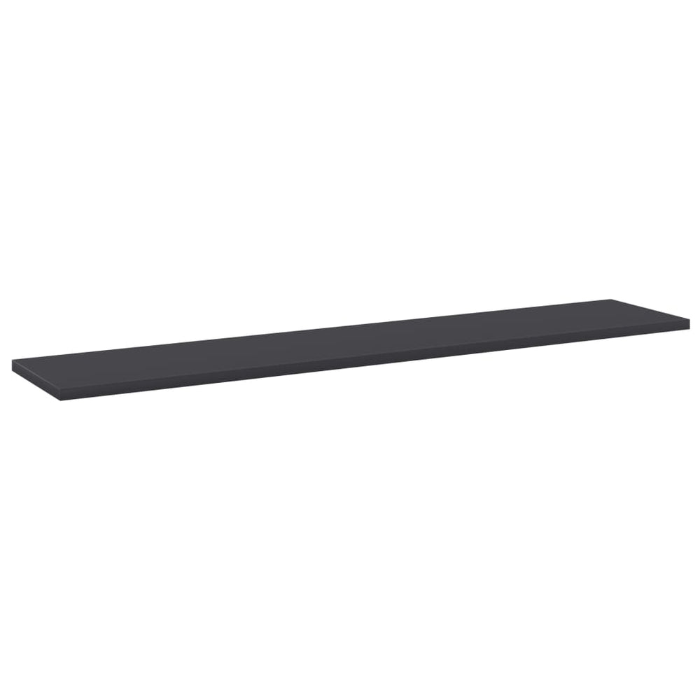 Bücherregal Bretter Grau, 8er Set