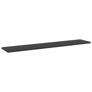 Bücherregal Bretter Grau, 8er Set