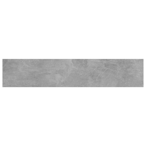 Bücherregal Bretter Betongrau 100x20cm, 8er Set