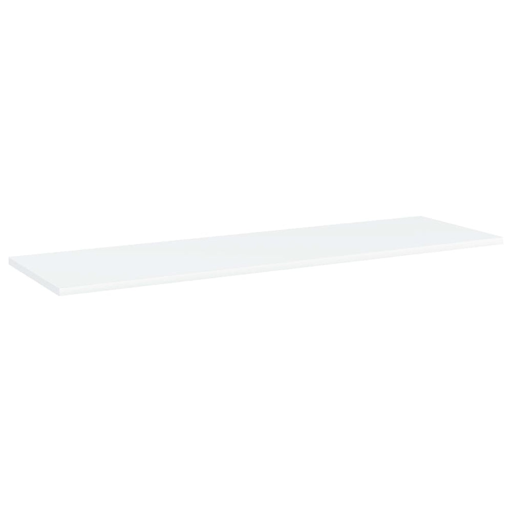 Weiße Bücherregal Bretter, 100 cm, 4er-Set