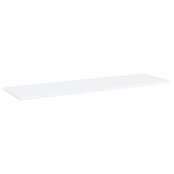Weiße Bücherregal Bretter, 100 cm, 4er-Set