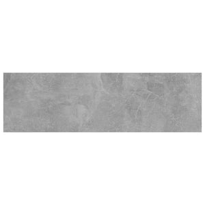 Betongraue Bücherregal-Bretter, 8er-Set