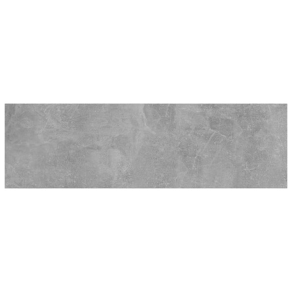 Betongraue Bücherregal-Bretter, 8er-Set