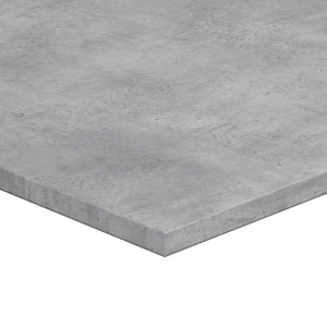 Betongraue Bücherregal-Bretter, 4er-Set