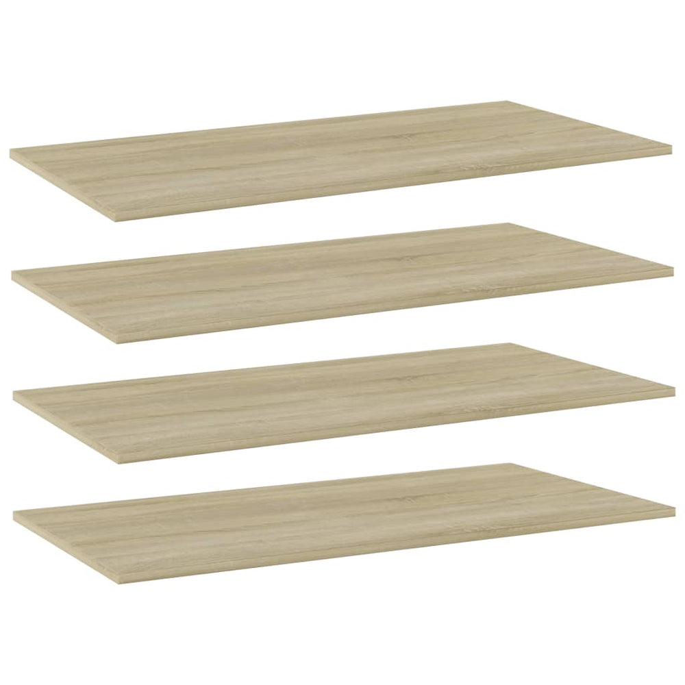 Sonoma Eiche Bücherregal Bretter 100x50cm, 4er-Set