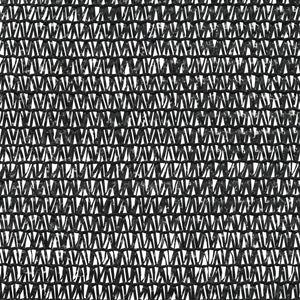 Zaunblende Schwarz 1,2x10 m HDPE 75 g/m²