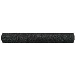 Zaunblende Schwarz 1,5x25 m HDPE 75 g/m²
