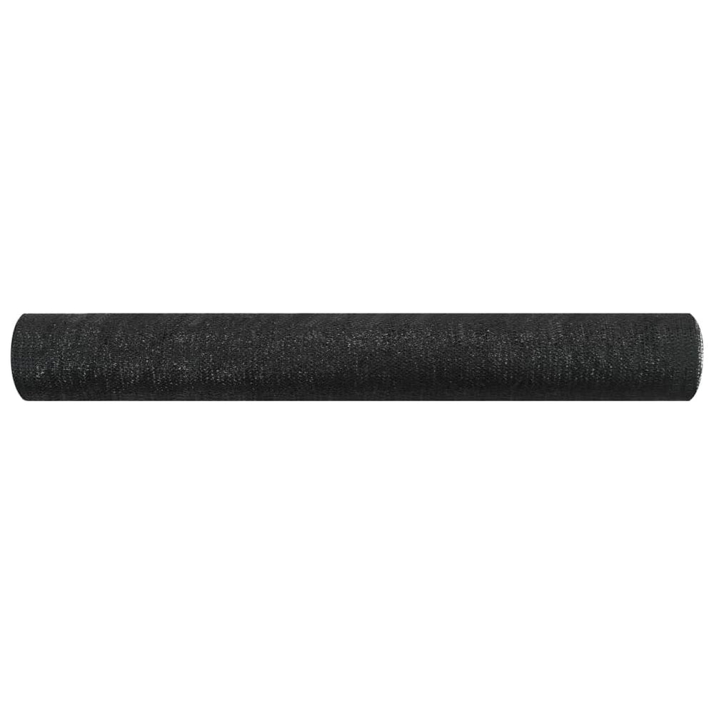 vidaXL Fence Screen Black 1.8x50 m HDPE 75 gsm