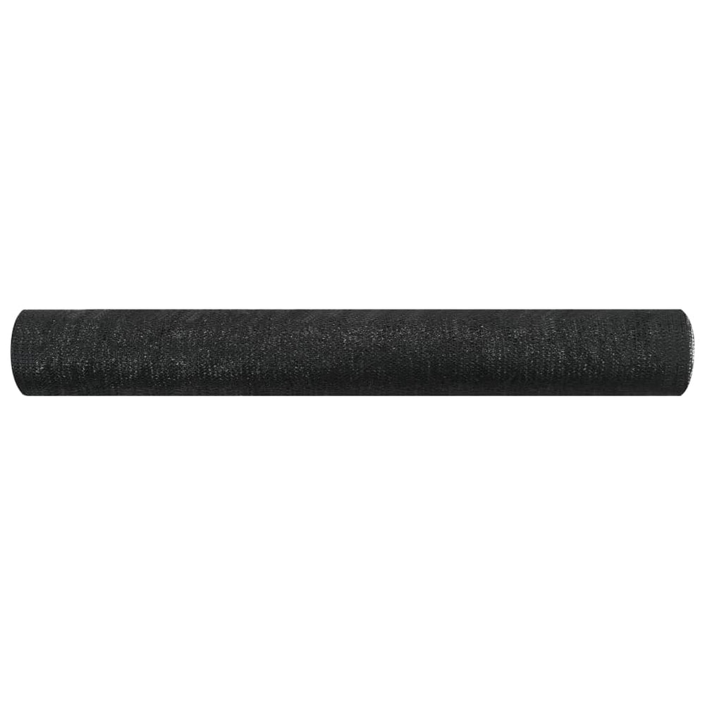 vidaXL Fence Screen Black 2x50 m HDPE 75 g/m²