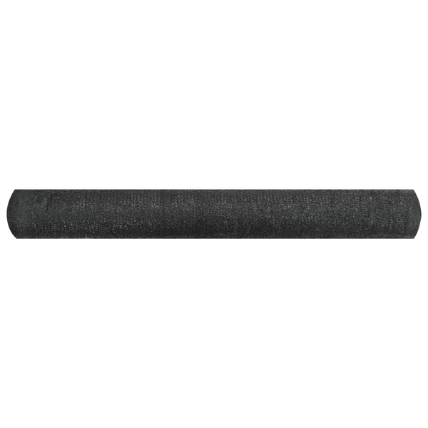 Zaunblende Schwarz 1,8x10 m HDPE 150 g/m²