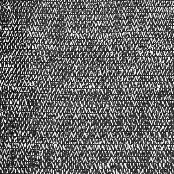 Zaunblende Schwarz 1,2x10 m HDPE 195 g/m²