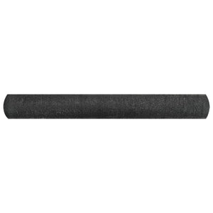 Zaunblende Schwarz 1,2x25 m HDPE 195 g/m²