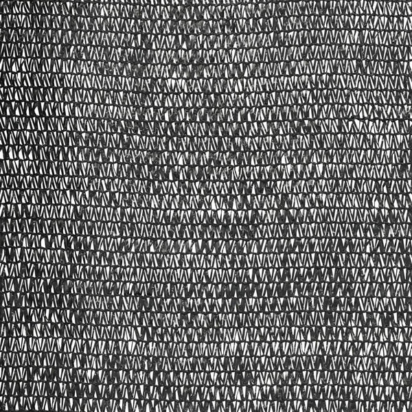Zaunblende Schwarz 1,2x25 m HDPE 195 g/m²