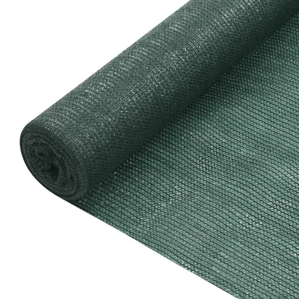 vidaXL Balcony Screen Green 1x25 m HDPE 75 g/m²