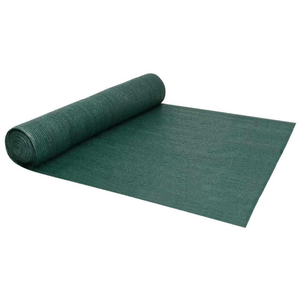 vidaXL Green Fence Privacy Screen 3.6x50 m HDPE 150 g/m²