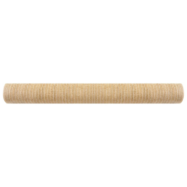 Zaunblende Beige 1x10 m HDPE 75 g/m²