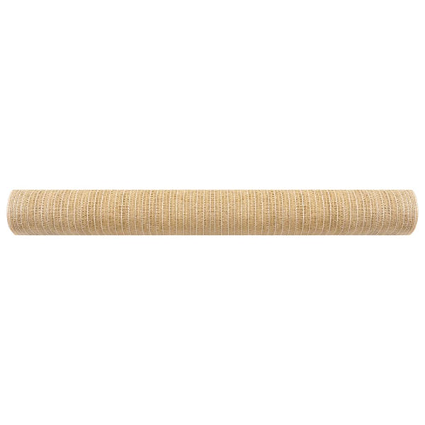 Zaunblende Beige 1,2x50 m HDPE 75 g/m²