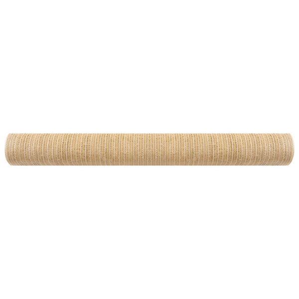 Zaunblende Beige 1,5x25 m HDPE 75 g/m²