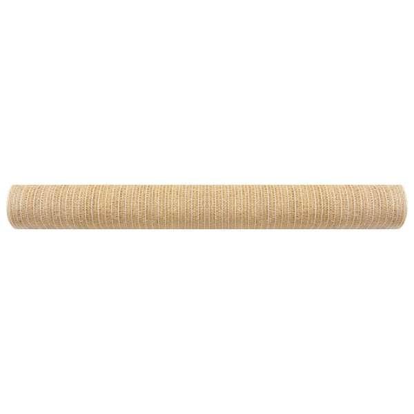Zaunblende Beige 1x50 m HDPE 150 g/m²