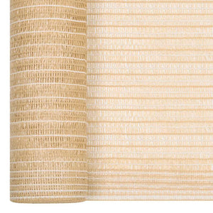 Zaunblende Beige 1x10 m HDPE 195 g/m²