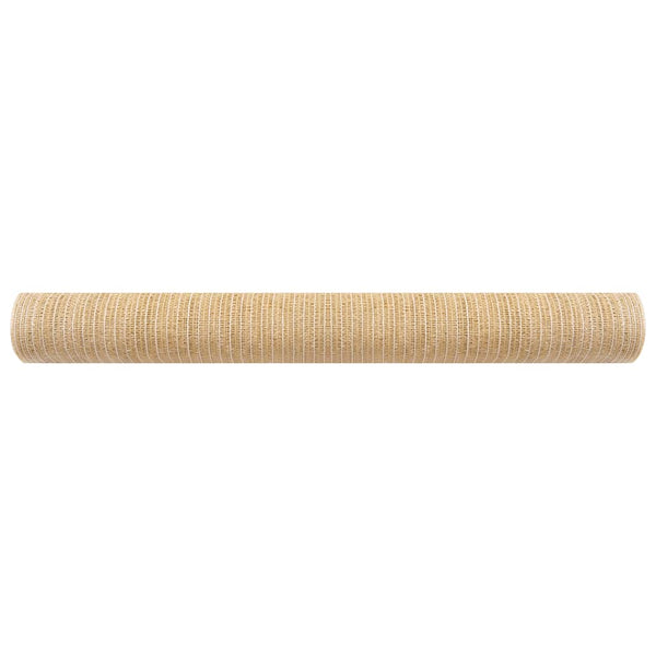 Zaunblende Beige 1x10 m HDPE 195 g/m²