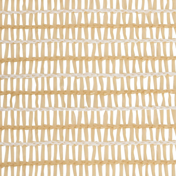 Zaunblende Beige 2x10 m HDPE 195 g/m²