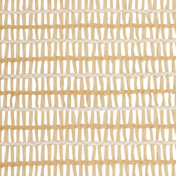 Zaunblende Beige 2x25 m HDPE 195 g/m²