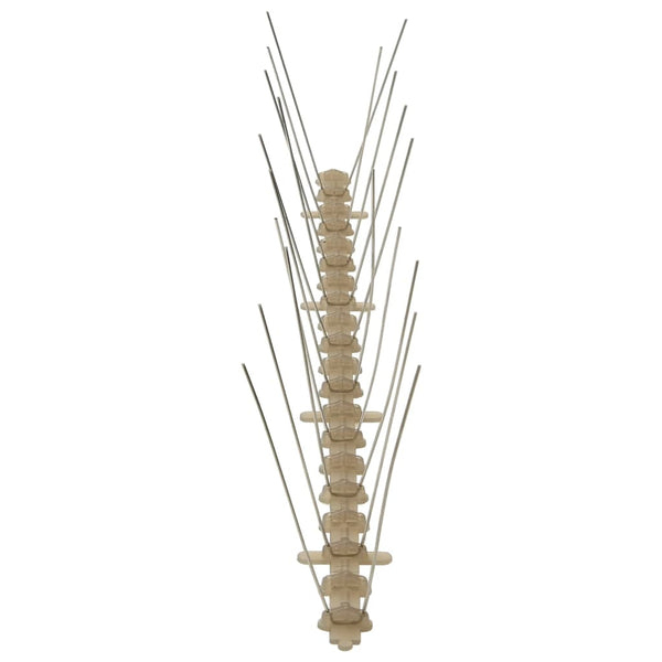 20-tlg. Vogelabwehr-Spikes-Set 10 m Kunststoff 2-reihig
